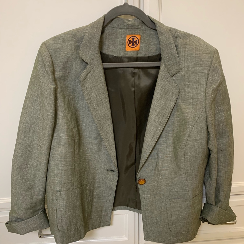 grey Tory Burch blazer